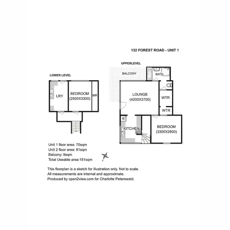 Floorplan of Homely house listing, 132 Forest Road, West Hobart TAS 7000