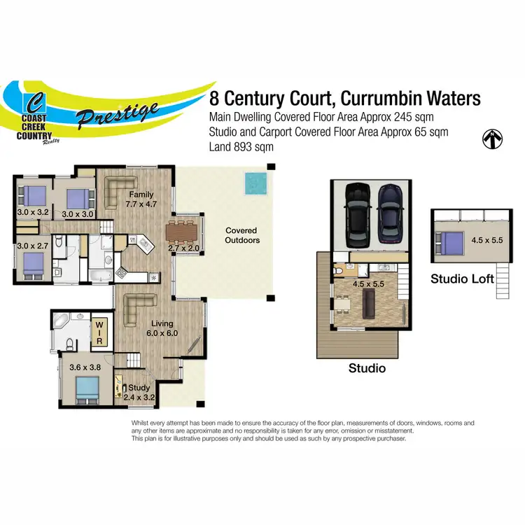 Floorplan of Homely house listing, 8 Century Court, Currumbin Waters QLD 4223