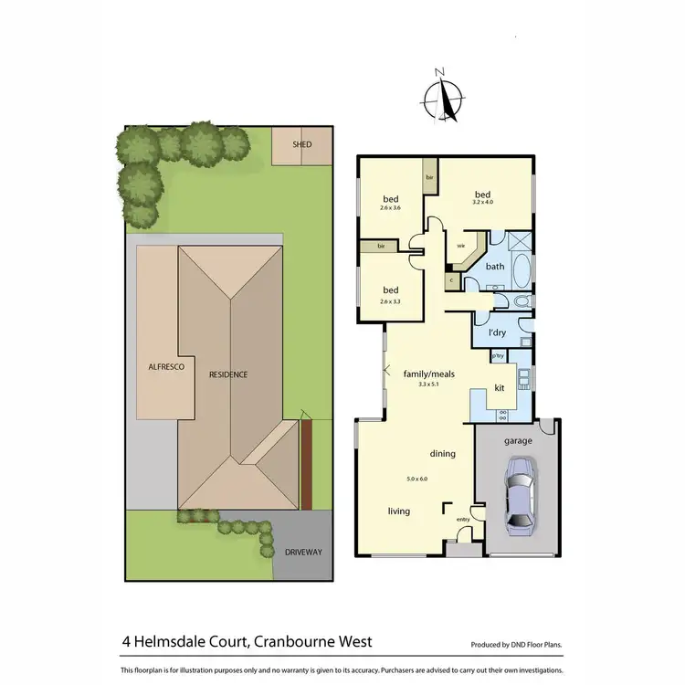 Floorplan of Homely house listing, 4 Helmsdale Court, Cranbourne West VIC 3977