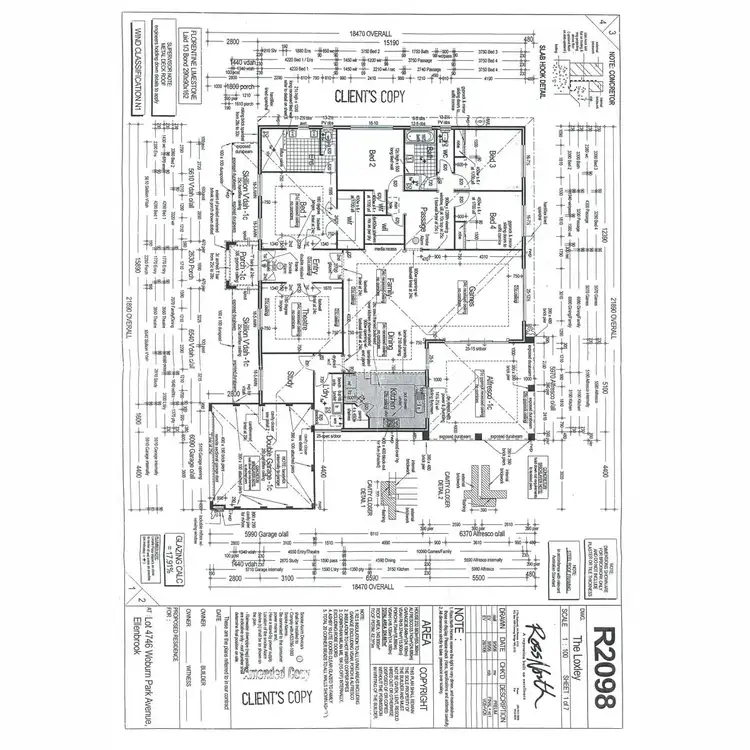 Floorplan of Homely house listing, 12 Woburn Park Avenue, Ellenbrook WA 6069