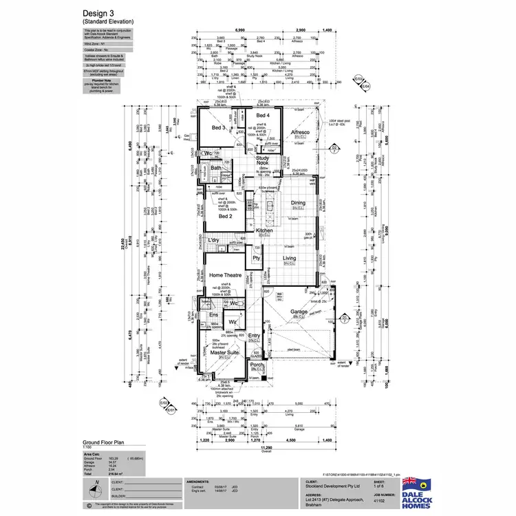Floorplan of Homely house listing, 7 Delegate Approach, Brabham WA 6055