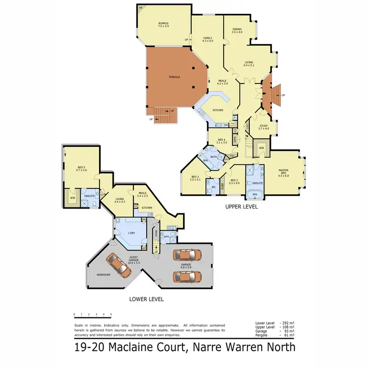 Floorplan of Homely house listing, 19-20 Maclaine Court, Narre Warren North VIC 3804