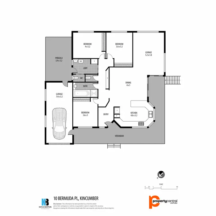 Floorplan of Homely house listing, 10 Bermuda Place, Kincumber NSW 2251