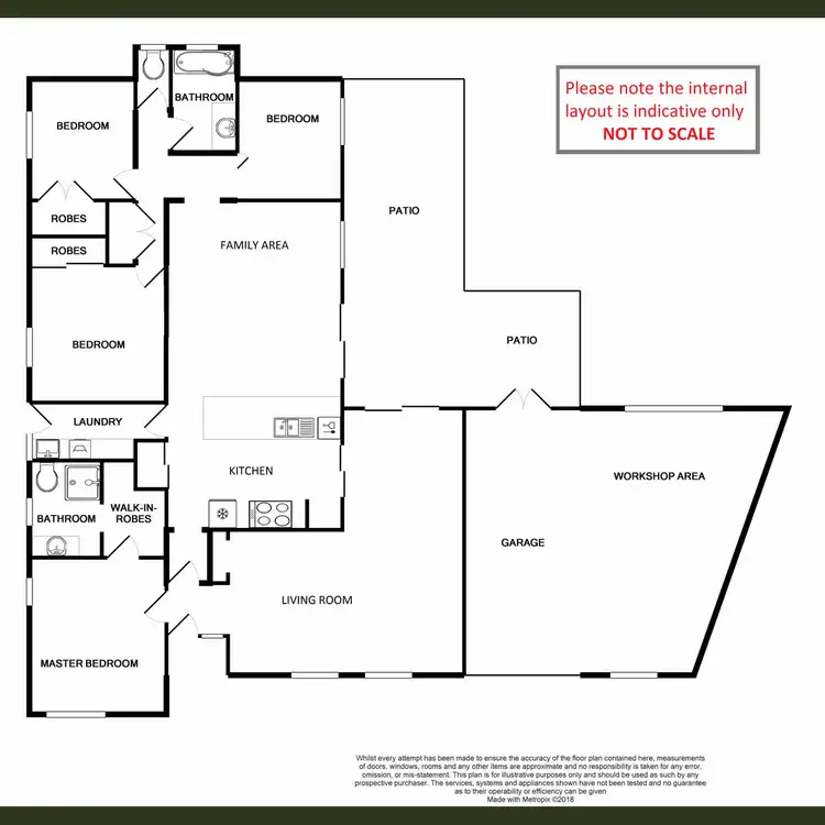 Floorplan of Homely house listing, 36 Crocus Way, Ferndale WA 6148