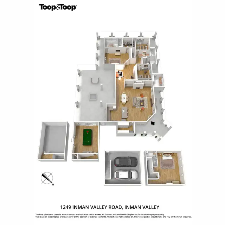 Floorplan of Homely rural property listing, 1249 Inman Valley Road, Inman Valley SA 5211