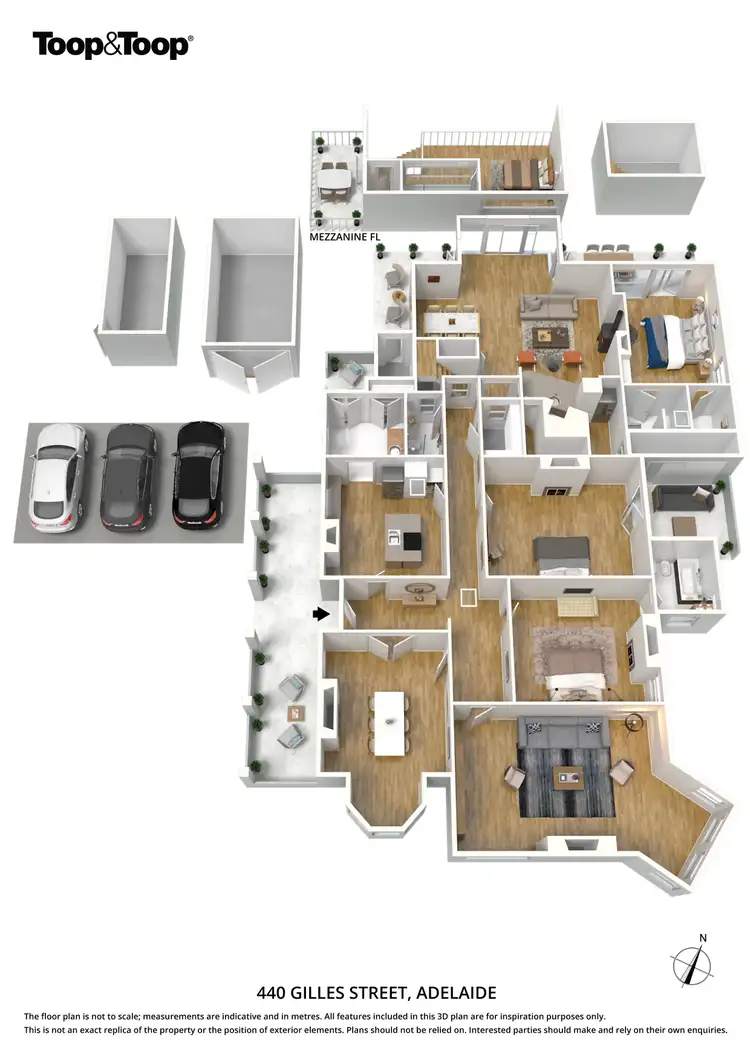 Floorplan of Homely house listing, 440 Gilles Street, Adelaide SA 5000