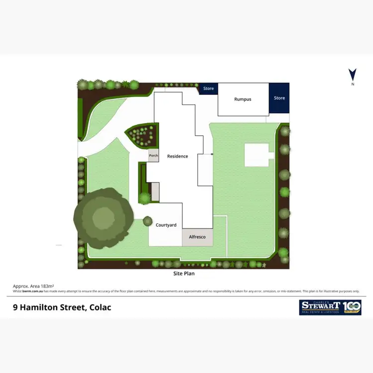Floorplan of Homely house listing, 9-11 Hamilton Street, Colac VIC 3250