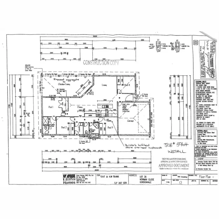 Floorplan of Homely house listing, 32 Newman Street, Gordonvale QLD 4865