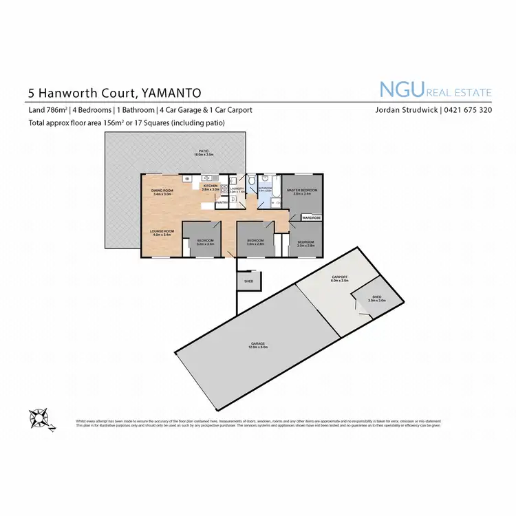 Floorplan of Homely house listing, 5 Hanworth Court, Yamanto QLD 4305
