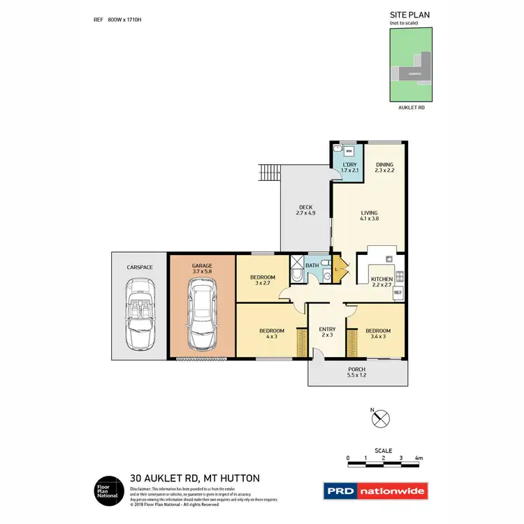 Floorplan of Homely house listing, 30 Auklet Road, Mount Hutton NSW 2290
