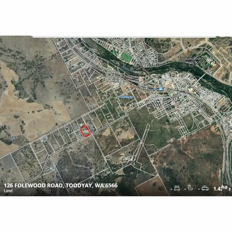 Floorplan of Homely land listing, 126 Folewood Road, Toodyay WA 6566