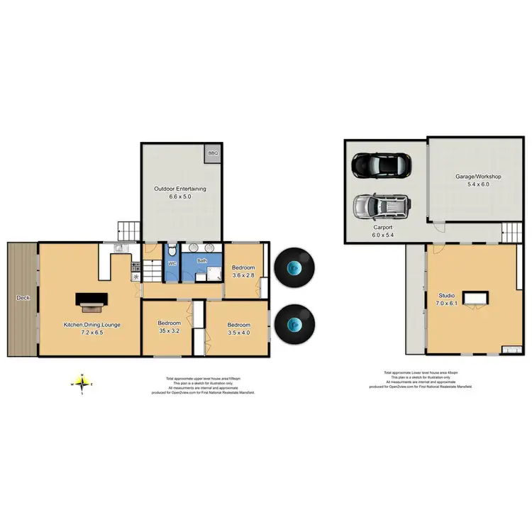 Floorplan of Homely house listing, 77 James Street, Bonnie Doon VIC 3720
