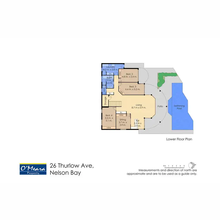 Floorplan of Homely house listing, 26 Thurlow Avenue, Nelson Bay NSW 2315