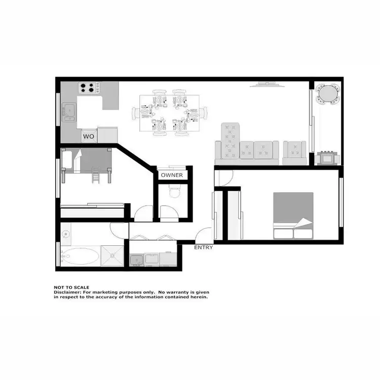 Floorplan of Homely apartment listing, 22/34-36 Magnus Street, Nelson Bay NSW 2315