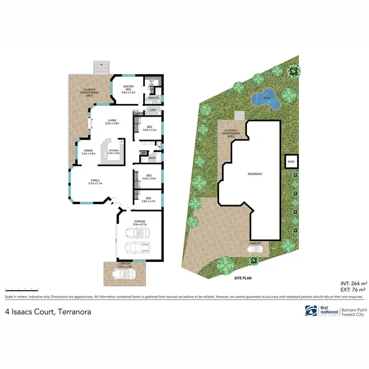 Floorplan of Homely house listing, 4 Isaacs Court, Terranora NSW 2486