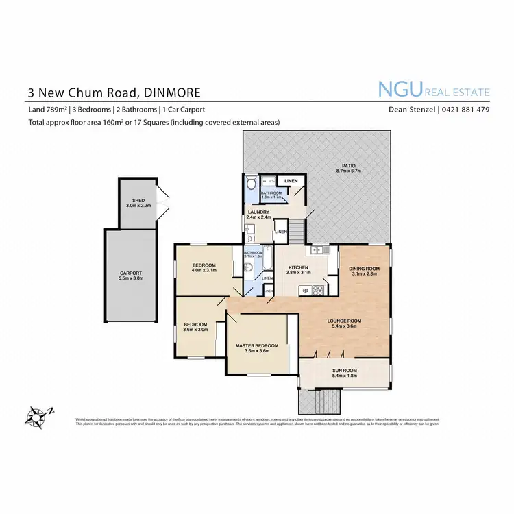 Floorplan of Homely house listing, 3 New Chum Road, Dinmore QLD 4303
