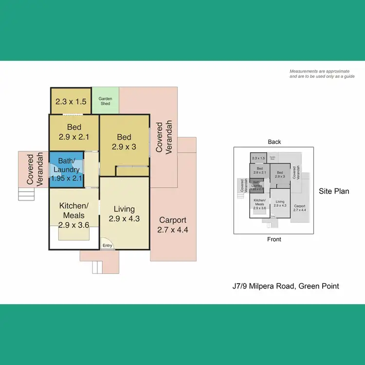 Floorplan of Homely house listing, J7/9 Milpera Road, Green Point NSW 2251