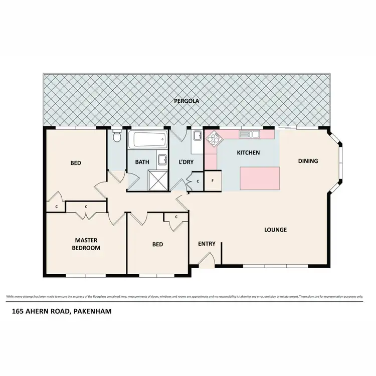 Floorplan of Homely house listing, 165 Ahern Road, Pakenham VIC 3810