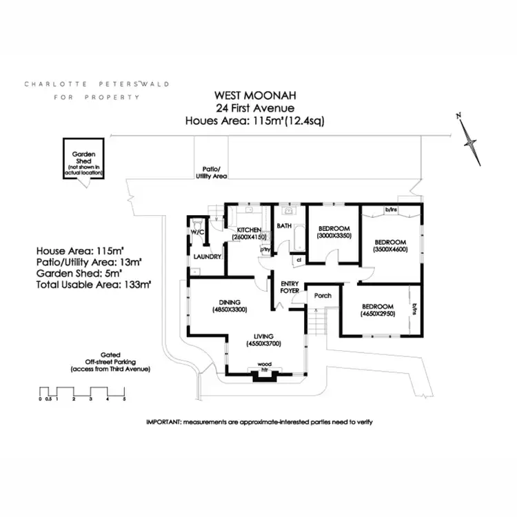 Floorplan of Homely house listing, 24 First Avenue, West Moonah TAS 7009