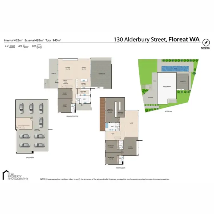 Floorplan of Homely house listing, 130 Alderbury Street, Floreat WA 6014