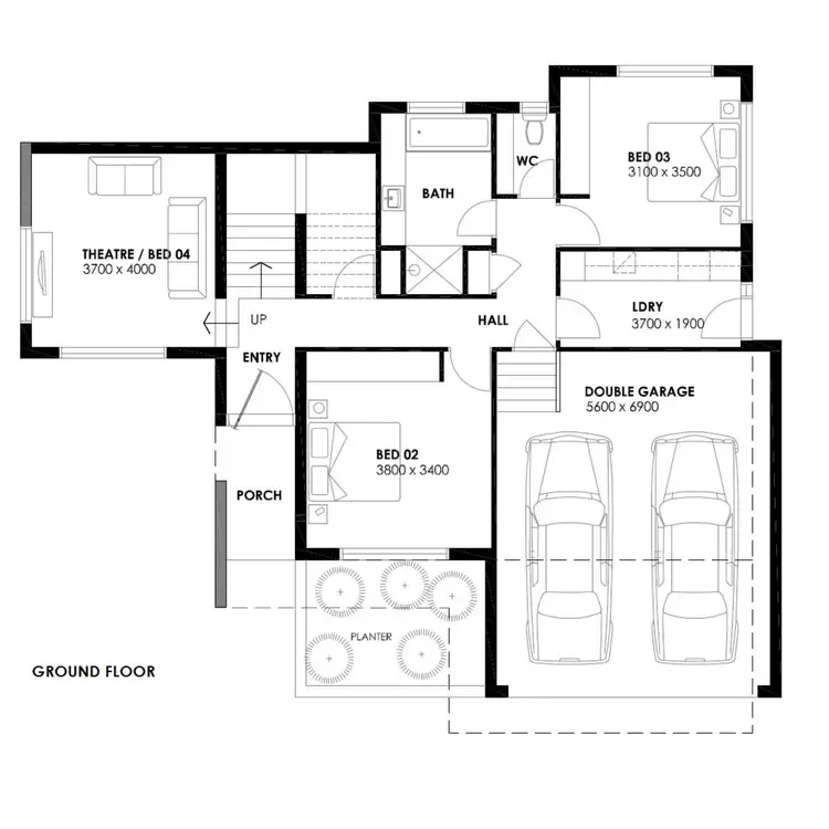 Floorplan of Homely house listing, 5A Challenger Place, Melville WA 6156