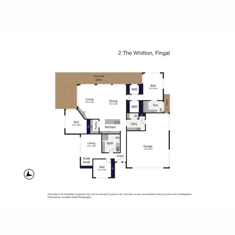 Floorplan of Homely house listing, 2 The Whitton, Fingal VIC 3939