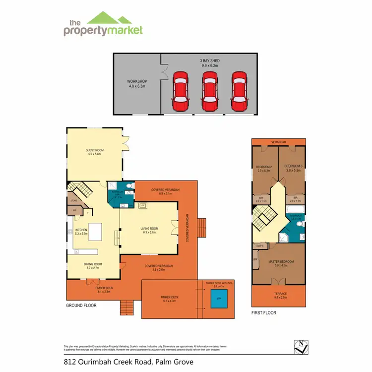 Floorplan of Homely house listing, 812 Ourimbah Creek Road, Palm Grove NSW 2258