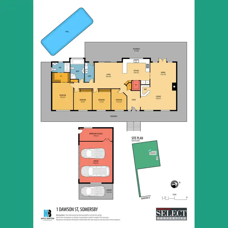 Floorplan of Homely rural property listing, 1 Dawson Street, Somersby NSW 2250
