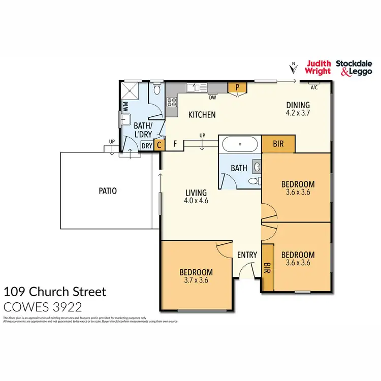 Floorplan of Homely house listing, 109 Church Street, Cowes VIC 3922
