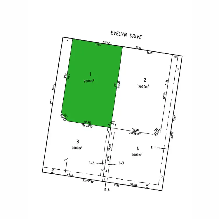 Floorplan of Homely land listing, 18A Evelyn Drive, Sale VIC 3850