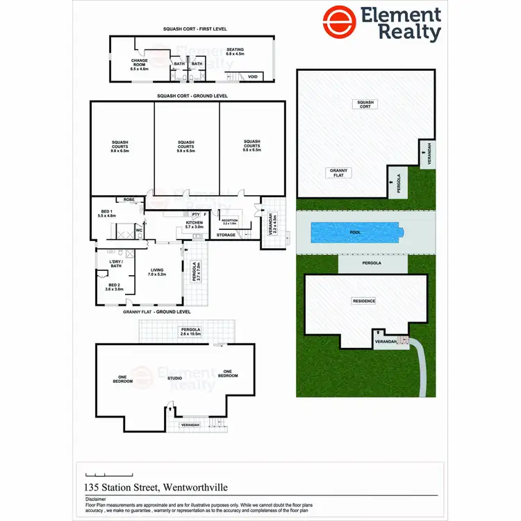 Floorplan of Homely house listing, 135 Station Street, Wentworthville NSW 2145