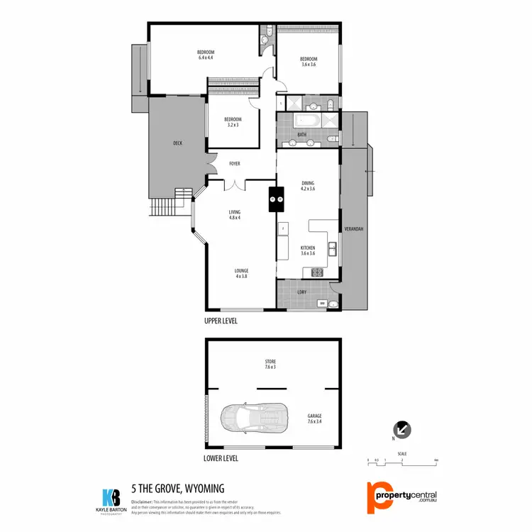 Floorplan of Homely house listing, 5 The Grove, Wyoming NSW 2250
