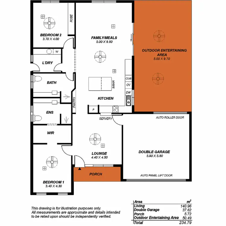 Floorplan of Homely house listing, 2/17 George Street, Clarence Park SA 5034