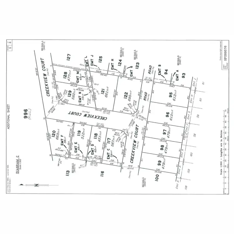 Floorplan of Homely land listing, LOT Lot 118, 20 Creekview Court, Caboolture QLD 4510