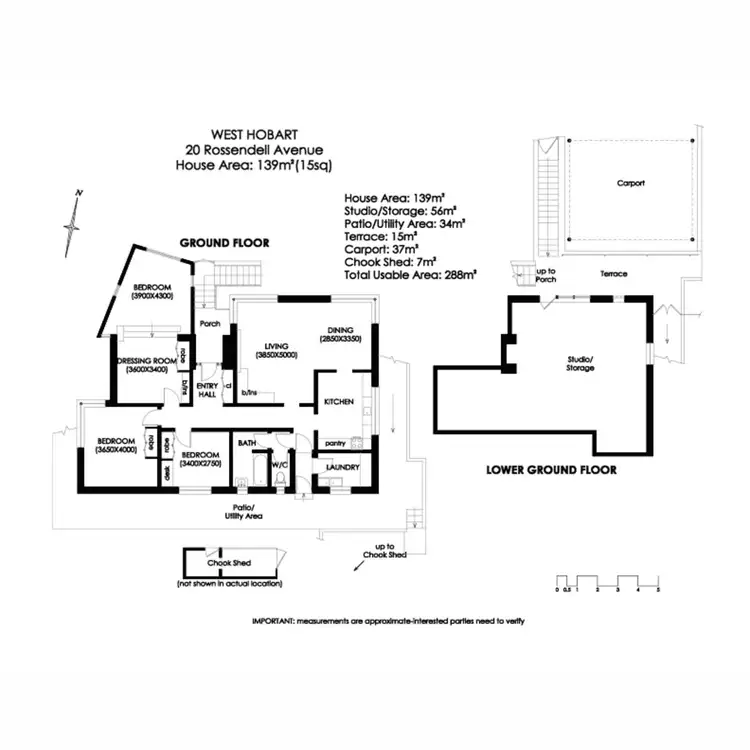 Floorplan of Homely house listing, 20 Rossendell Avenue, West Hobart TAS 7000