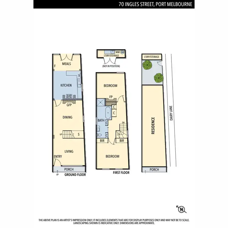 Floorplan of Homely house listing, 70 Ingles Street, Port Melbourne VIC 3207