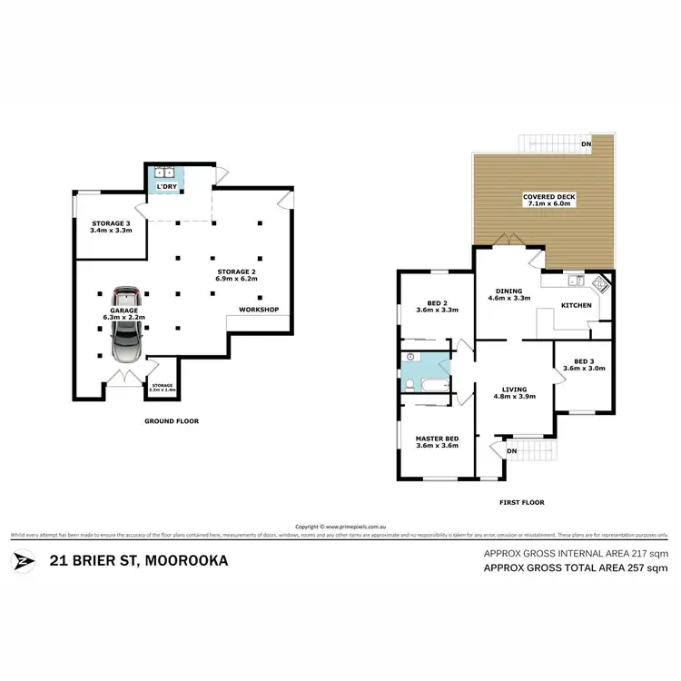 Floorplan of Homely house listing, 21 Brier Street, Moorooka QLD 4105