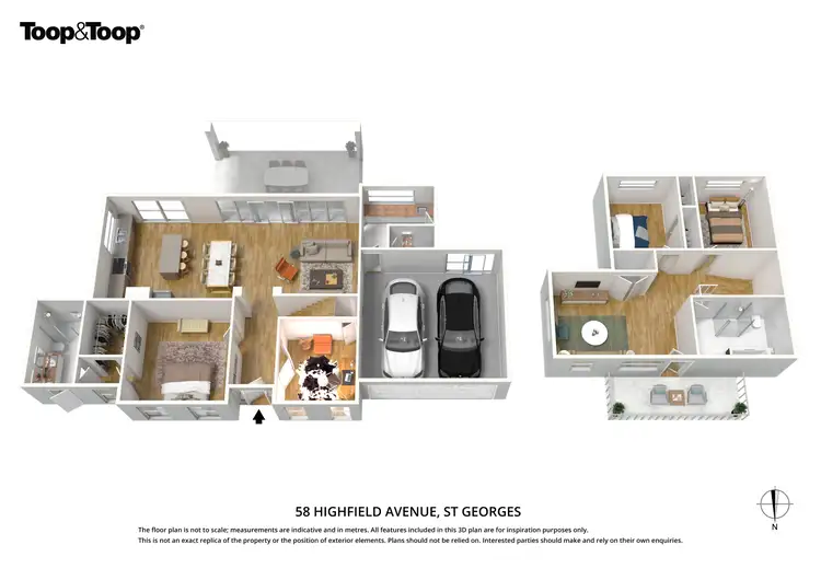 Floorplan of Homely house listing, 58 Highfield Avenue, St Georges SA 5064