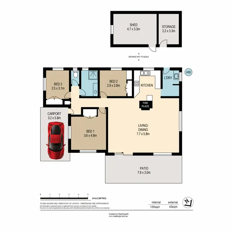 Floorplan of Homely house listing, 4 Durness Street, Kenmore QLD 4069