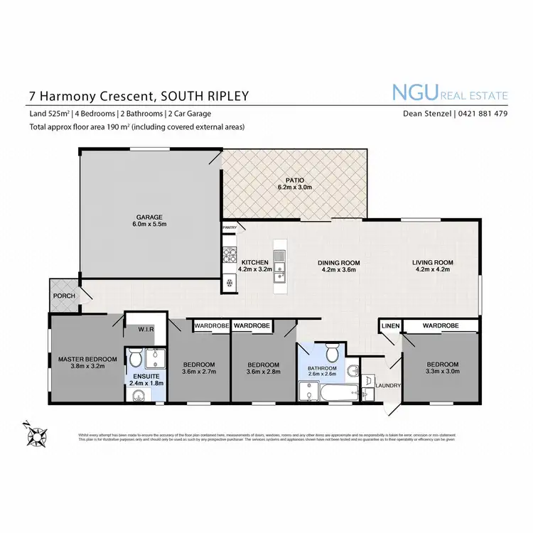 Floorplan of Homely house listing, 7 Harmony Crescent, South Ripley QLD 4306