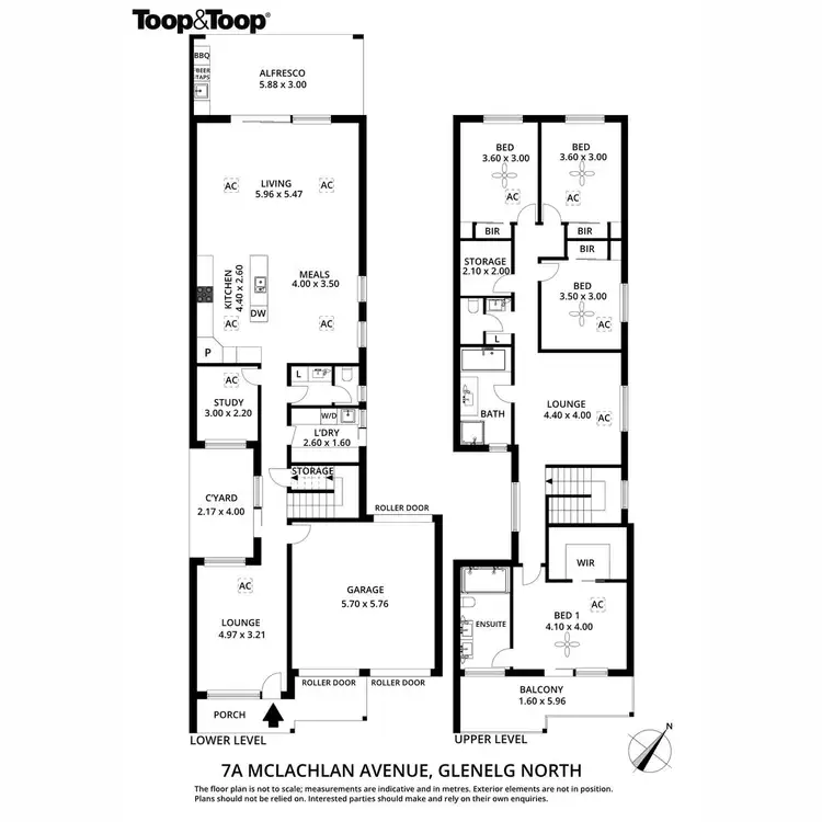 Floorplan of Homely house listing, 7A McLachlan Avenue, Glenelg North SA 5045