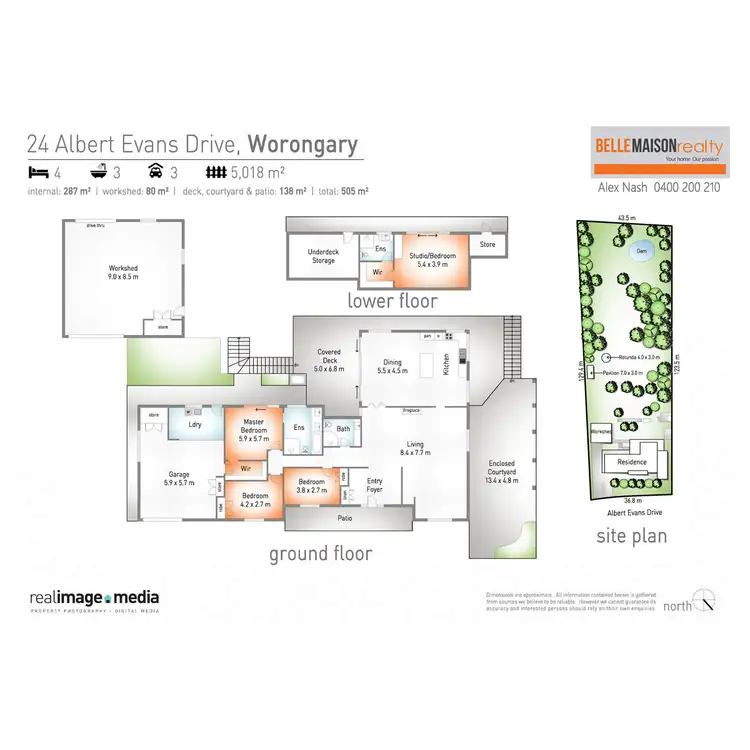 Floorplan of Homely house listing, 24 Albert Evans Drive, Worongary QLD 4213