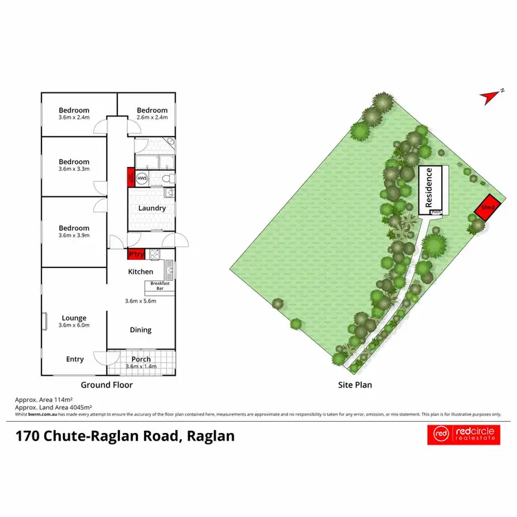 Floorplan of Homely rural property listing, 170 Chute-Raglan Road, Raglan VIC 3373
