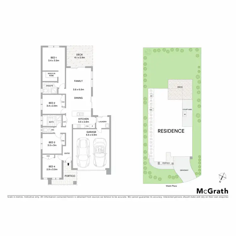Floorplan of Homely house listing, 3 Walsh Place, Cumbalum NSW 2478