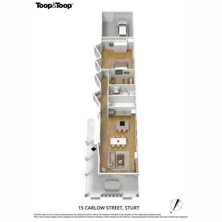 Floorplan of Homely house listing, 15 Carlow Street, Sturt SA 5047