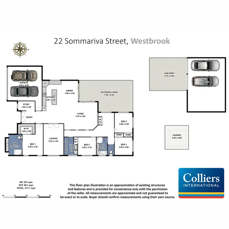 Floorplan of Homely house listing, 22 Sommariva Street, Westbrook QLD 4350