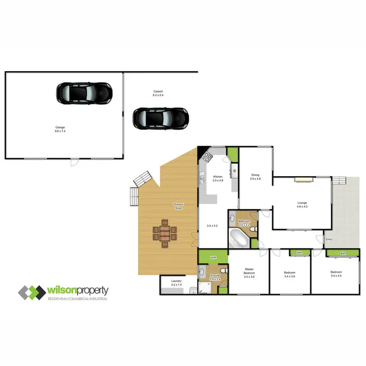 Floorplan of Homely house listing, 5 Norman Street, Traralgon VIC 3844