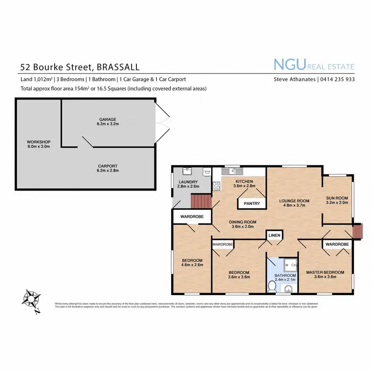 Floorplan of Homely house listing, 52 Bourke Street, Brassall QLD 4305