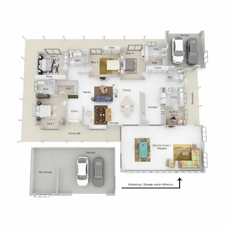 Floorplan of Homely house listing, 7 Kimber Rise, Bedfordale WA 6112