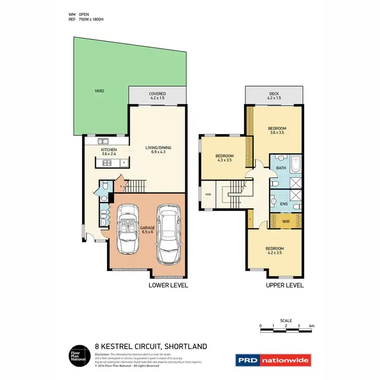 Floorplan of Homely house listing, 8 Kestrel Circuit, Shortland NSW 2307